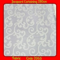 Jacquard Curtaining Fabric Material ( 280cm )